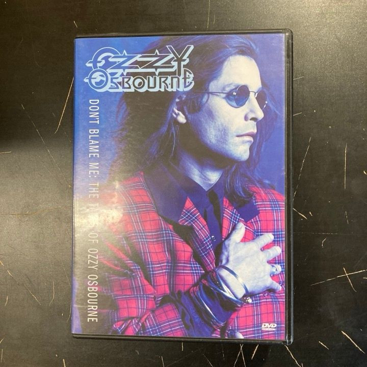 Ozzy Osbourne - Don't Blame Me: The Tales Of Ozzy Osbourne DVD (VG+/M-) -heavy metal-